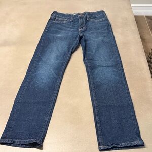 Boys Dark Wash Denim Skinny Jeans
